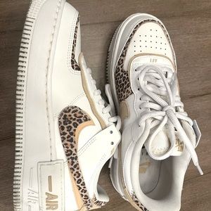 women's size 7 nike air force cheetah print shoes